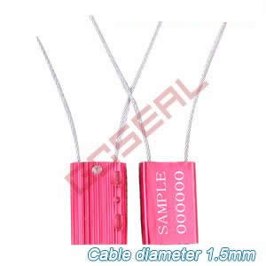 Product Name:  Cable Security Seal
Model NO.:  GC-C1501
Origin:  China
Brand Name:  GCSEAL
Quality System Certification:  ISO/PAS:17712