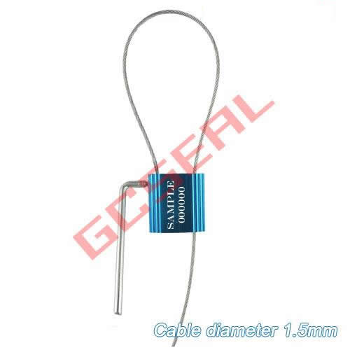 Product Name:  Locking Key Cable Seal
Model NO.:  GC-1503
Origin:  China
Brand Name:  GCSEAL
Quality System Certification:  ISO:17712