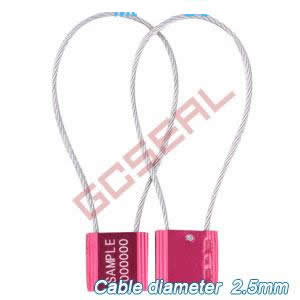 Product Name:  Truck Cable Seal;
Model NO.:  GC-C2501;
Origin:  China;
Brand Name:  GCSEAL;
Quality System Certification:  ISO:17712;
