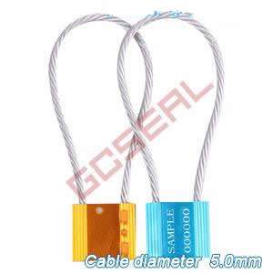 Product Name:  Heavy Duty Cable Seal;
Model NO.:  GC-C5002;
Origin:  China;
Brand Name:  GCSEAL;
Quality System Certification:  ISO:17712;