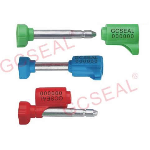 Product Name:  Bolt Lock Seal;
Model NO.:  GC-B004;
Origin:  China;
Brand Name:  GCSEAL;
Quality System Certification:  ISO:17712;