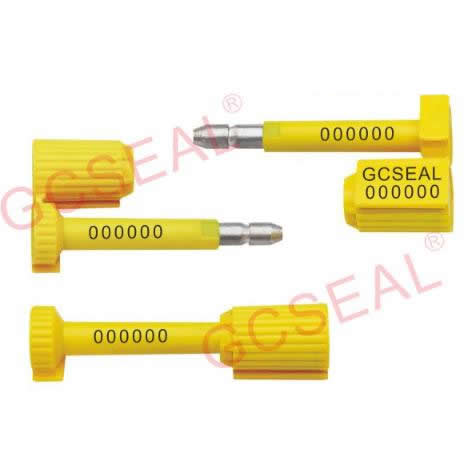 Product Name:  C-TPAT Bolt Seal;
Model NO.:  GC-B009;
Origin:  CHINA;
Brand Name:  GCSEAL;
Quality System Certification:  ISO/PAS 17712:2010(E);